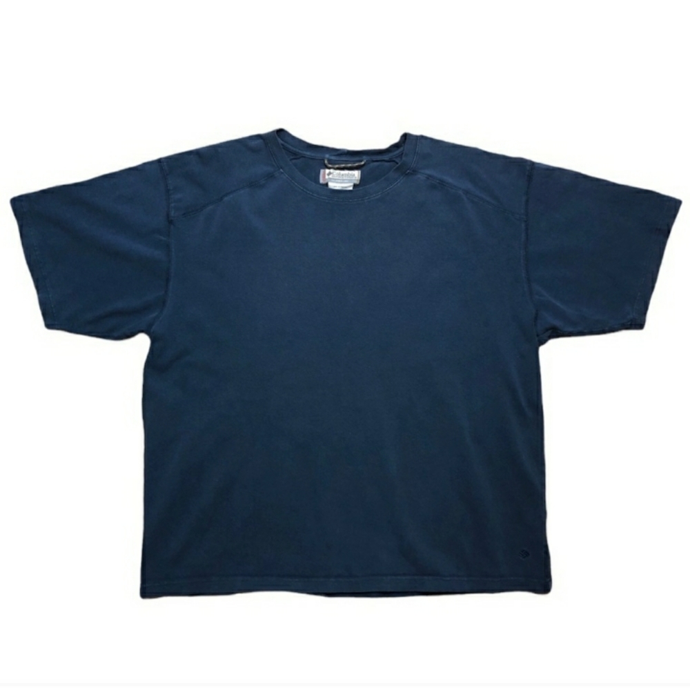 COLUMBIA Vertex Activewear Navy Shirt Size Large.  EUC!